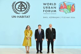 Bakıda WUF13-ün açılış mərasimi keçirilib, Prezident İlham Əliyev tədbirdə çıxış edib - VİDEO  - YENİLƏNİB-3 