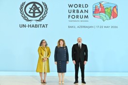 Bakıda WUF13-ün açılış mərasimi keçirilib, Prezident İlham Əliyev tədbirdə çıxış edib - VİDEO  - YENİLƏNİB-3 
