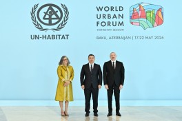 Bakıda WUF13-ün açılış mərasimi keçirilib, Prezident İlham Əliyev tədbirdə çıxış edib - VİDEO  - YENİLƏNİB-3 