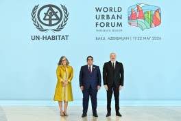 Bakıda WUF13-ün açılış mərasimi keçirilib, Prezident İlham Əliyev tədbirdə çıxış edib - VİDEO  - YENİLƏNİB-3 