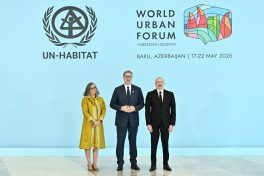 Bakıda WUF13-ün açılış mərasimi keçirilib, Prezident İlham Əliyev tədbirdə çıxış edib - VİDEO  - YENİLƏNİB-3 