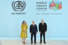 Bakıda WUF13-ün açılış mərasimi keçirilib, Prezident İlham Əliyev tədbirdə çıxış edib - VİDEO  - YENİLƏNİB-3 