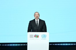 Bakıda WUF13-ün açılış mərasimi keçirilib, Prezident İlham Əliyev tədbirdə çıxış edib - VİDEO  - YENİLƏNİB-3 