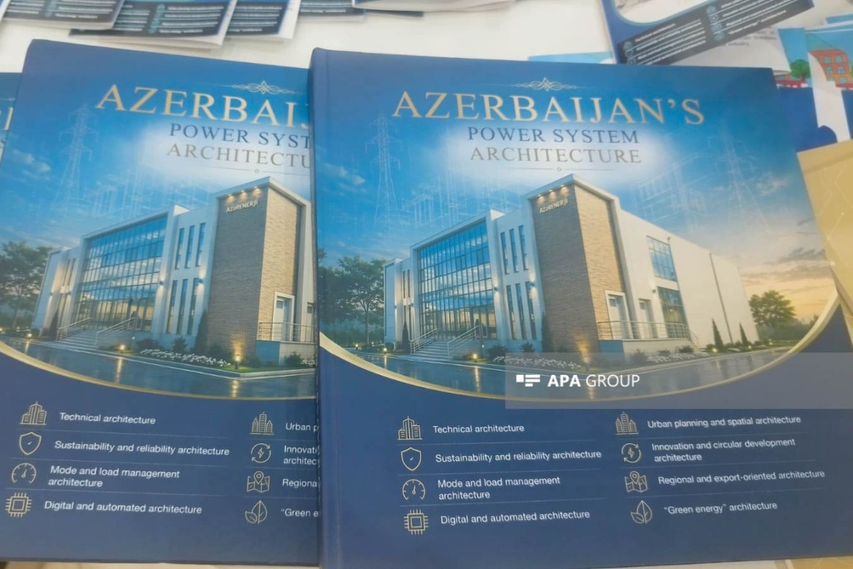 WUF13-də Azərbaycanın enerji sisteminə həsr olunmuş iki nəşr təqdim olunub - FOTO 