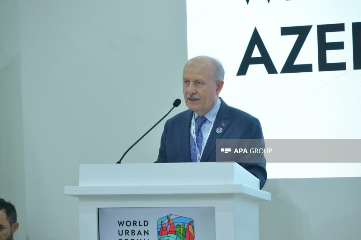 Türk Dövlətləri Təşkilatının (TDT) Yüksək Səviyyəli Şəhər Dialoqunda Türkiyə Respublikasının ətraf mühit, şəhərsalma və iqlim dəyişikliyi üzrə nazir müavini Hasan Suver