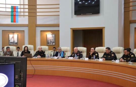 FHN Akademiyasında praktiki-maarifləndirici tədbir keçirilib