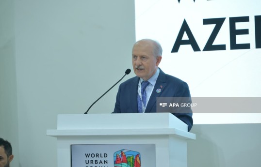 Türk Dövlətləri Təşkilatının (TDT) Yüksək Səviyyəli Şəhər Dialoqunda Türkiyə Respublikasının ətraf mühit, şəhərsalma və iqlim dəyişikliyi üzrə nazir müavini Hasan Suver