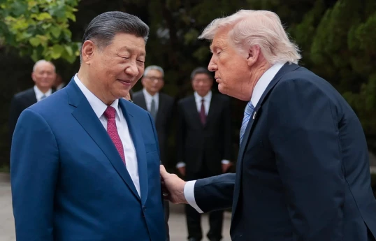 Çin sədri Si Cinpin və ABŞ Prezidenti Donald Tramp