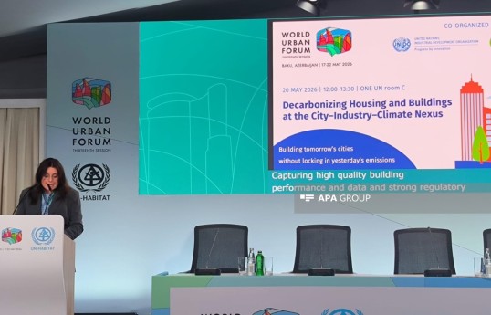 Giorgia Rombelli: Mənzil və tikinti sektorları iqlim problemlərinin mərkəzində dayanır