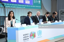 WUF13-də urban dayanıqlılıq və media mövzusunda tədbir keçirilib - FOTO 