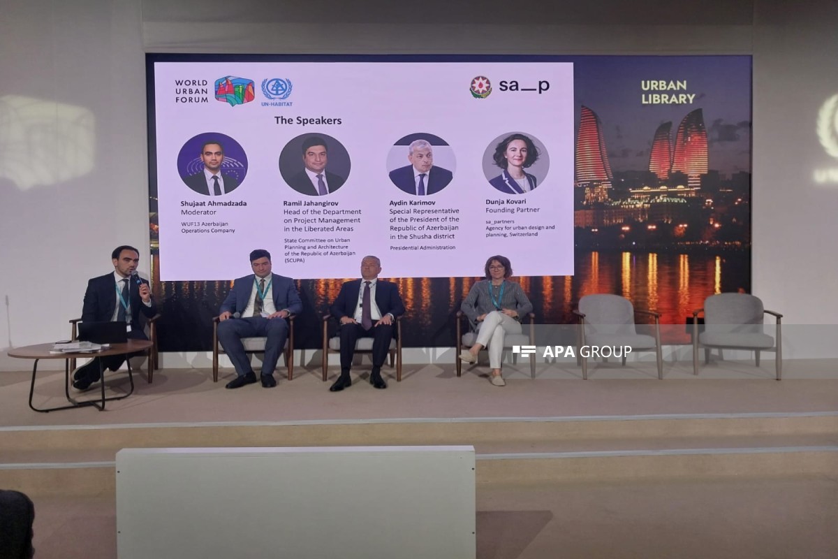 Şöbə müdiri: Qarabağ və Şərqi Zəngəzurda UN-Habitat ilə daha geniş əməkdaşlıq etmək istəyirik