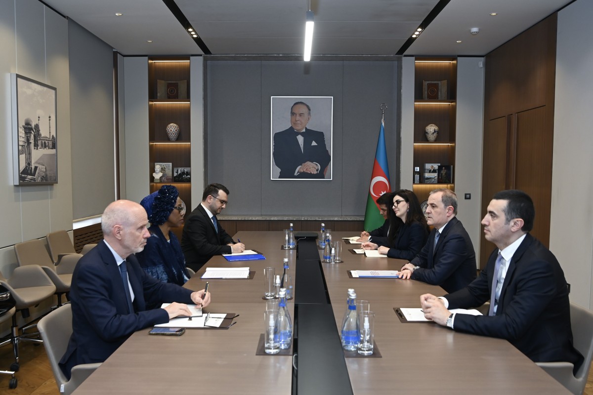 Ceyhun Bayramov BMqT baş direktorunun müavini ilə görüşüb