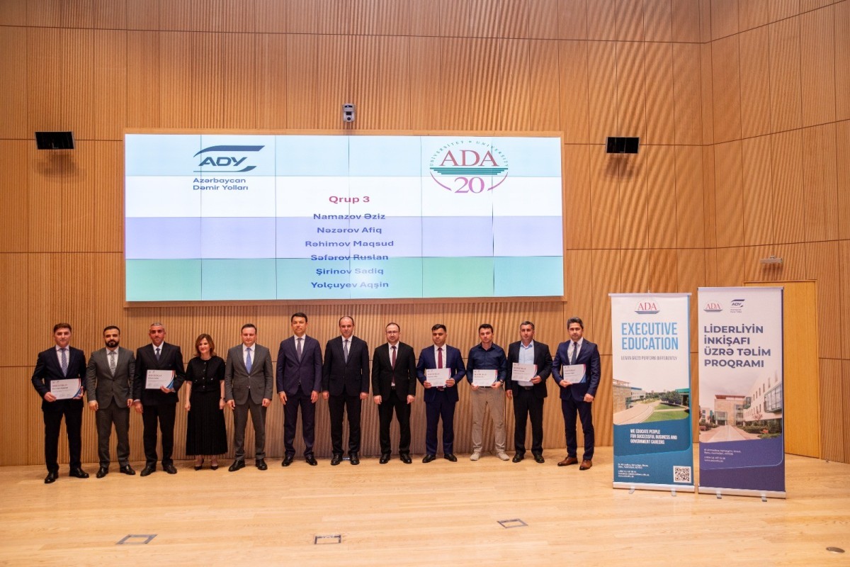 ADY və ADA Universitetinin “Liderlərin İnkişafı Proqramı” uğurla yekunlaşıb - FOTO 