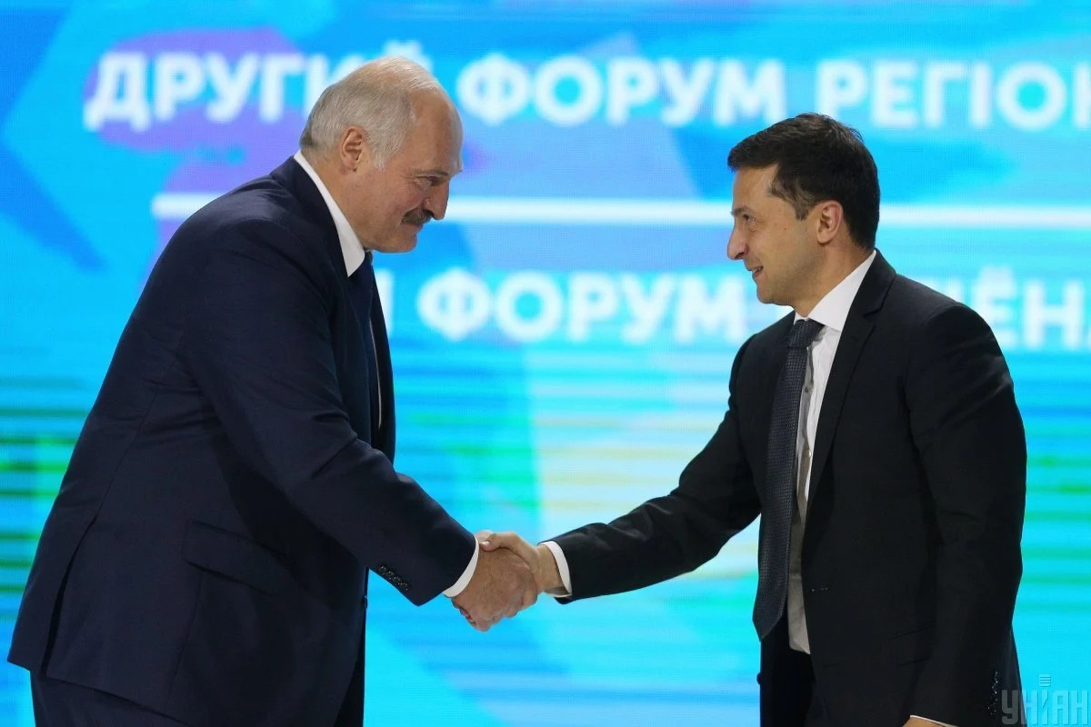 ​​​​​​​Belarus Prezidenti Aleksandr Lukaşenko, Ukrayna Prezidenti Volodimir Zelenksi