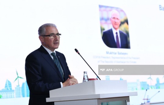 Azərbaycan Respublikası Prezidentinin iqlim məsələləri üzrə nümayəndəsi Muxtar Babayev