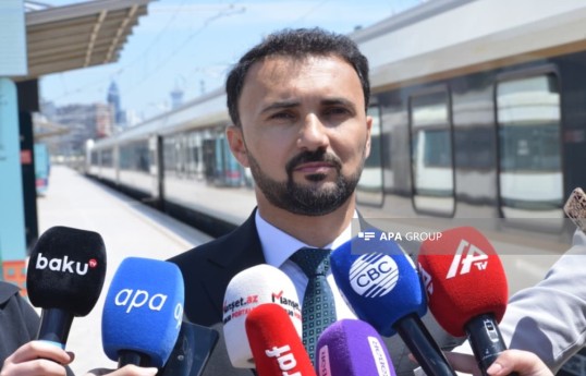 Azərbaycan Dəmir Yolları QSC-nin ictimaiyyətlə əlaqələr şöbəsinin müdiri Bəxtiyar Hacıyev
