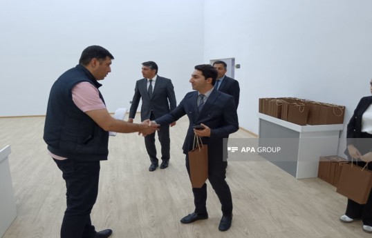 Növbəti köç karvanı Cəbrayılın Şükürbəyli kəndinə çatıb, açarlar təqdim olunub- FOTO  - YENİLƏNİB-1 