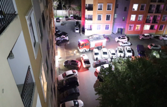 FHN Xaçmazda yaşayış kompleksində təlim keçirib - VİDEO 
