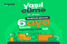 İrşadda böyük “Yaşıl Cümə” fürsəti başladı! - 70%-dək xüsusi endirimlər  - VİDEO 
