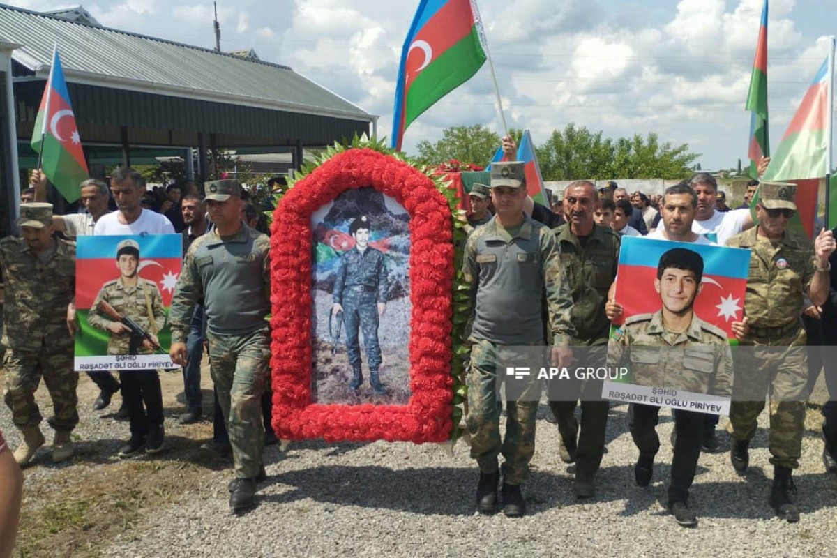 Birinci Qarabağ müharibəsinin itkin-şəhidi Rəşadət Piriyevin nəşinin qalıqları Bərdədə dəfn olunub - FOTO  - YENİLƏNİB 