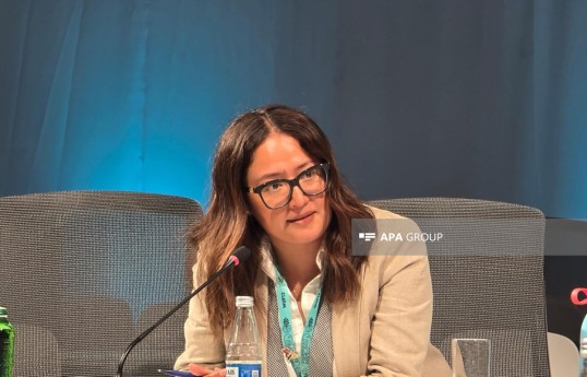 Urban Housing Practitioners Hub platformasının nümayəndəsi Maria Munoz