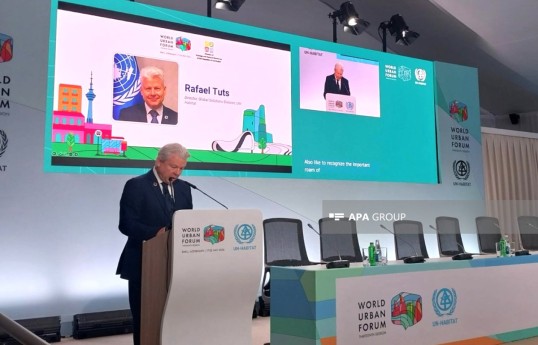 Direktor: UN-Habitat Azərbaycanla əməkdaşlığı davam etdirməyi səbirsizliklə gözləyir