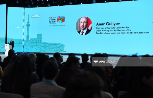 Dövlət Şəhərsalma və Arxitektura Komitəsinin sədri, WUF13-ün Milli Koordinatoru Anar Quliyev