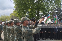Birinci Qarabağ müharibəsinin itkin-şəhidi Rəşadət Piriyevin nəşinin qalıqları Bərdədə dəfn olunub - FOTO  - YENİLƏNİB 