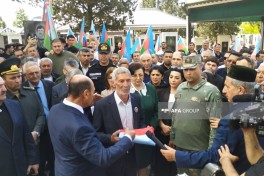 Birinci Qarabağ müharibəsinin itkin-şəhidi Rəşadət Piriyevin nəşinin qalıqları Bərdədə dəfn olunub - FOTO  - YENİLƏNİB 