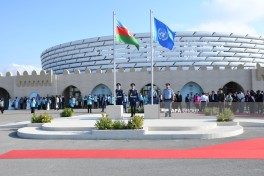 WUF13 Bakıda bayraq endirmə mərasimi ilə başa çatıb - FOTO 