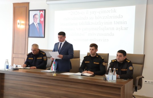 Su hövzələrində təhlükəsizliyə dair tədbir keçirilib