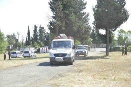 Lənkəranda kompleks mülki müdafiə təlimi keçirilib - FOTO 