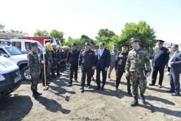 Lənkəranda kompleks mülki müdafiə təlimi keçirilib - FOTO 
