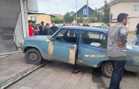 Lənkəranda avtomobil obyektə çırpılıb, sürücü ölüb - FOTO 
