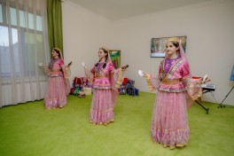Leyla Əliyeva və Alona Əliyeva Sosial Reabilitasiya Mərkəzini ziyarət ediblər