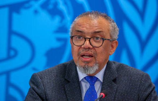 Ümumdünya Səhiyyə Təşkilatının (WHO) Baş direktoru Tedros Adhanom Qhebreyesus