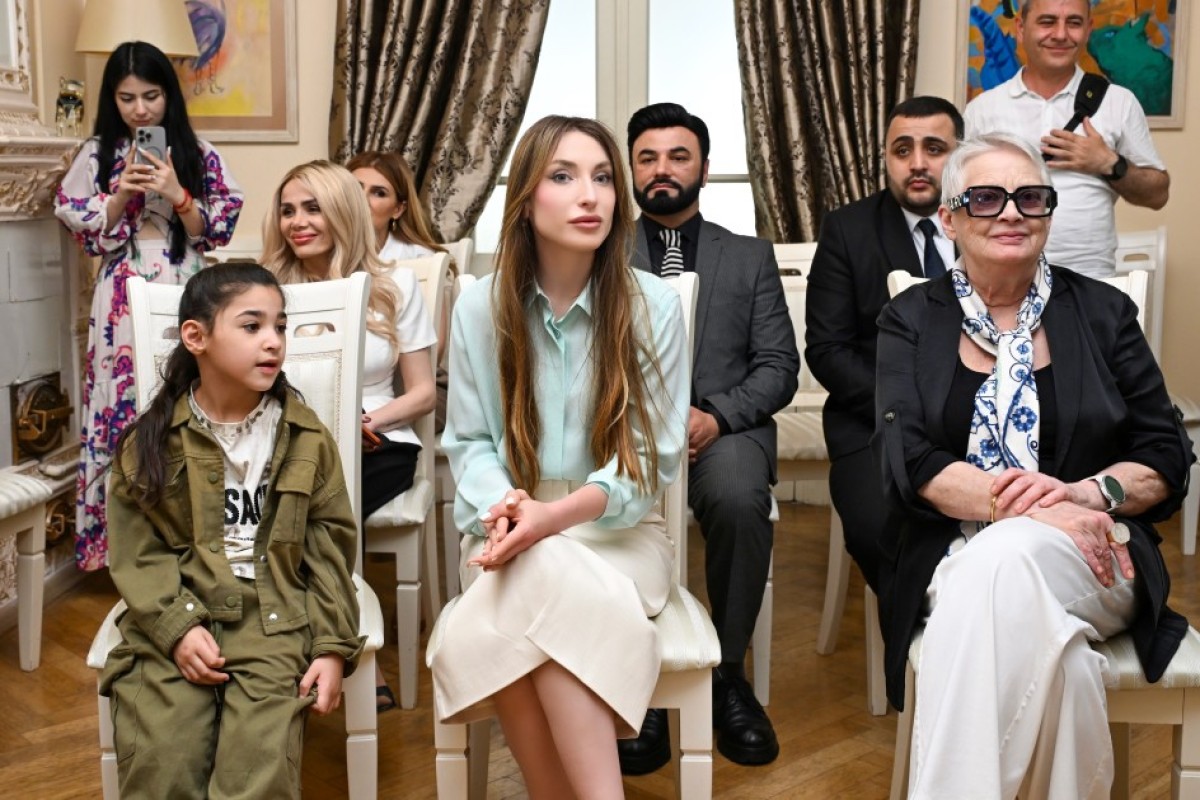 Maqsud İbrahimbəyov Yaradıcılıq Mərkəzində ustad dərsi keçirilib - <span class="red_color">FOTO