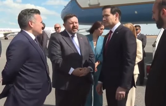 ABŞ dövlət katibi Marko Rubio Ermənistanda səfərdədir - FOTO 