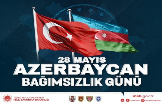 Türkiyə MN Azərbaycanı Müstəqillik Günü münasibətilə təbrik edib