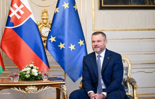 Slovakiya Respublikasının Prezidenti Peter Pelleqrini