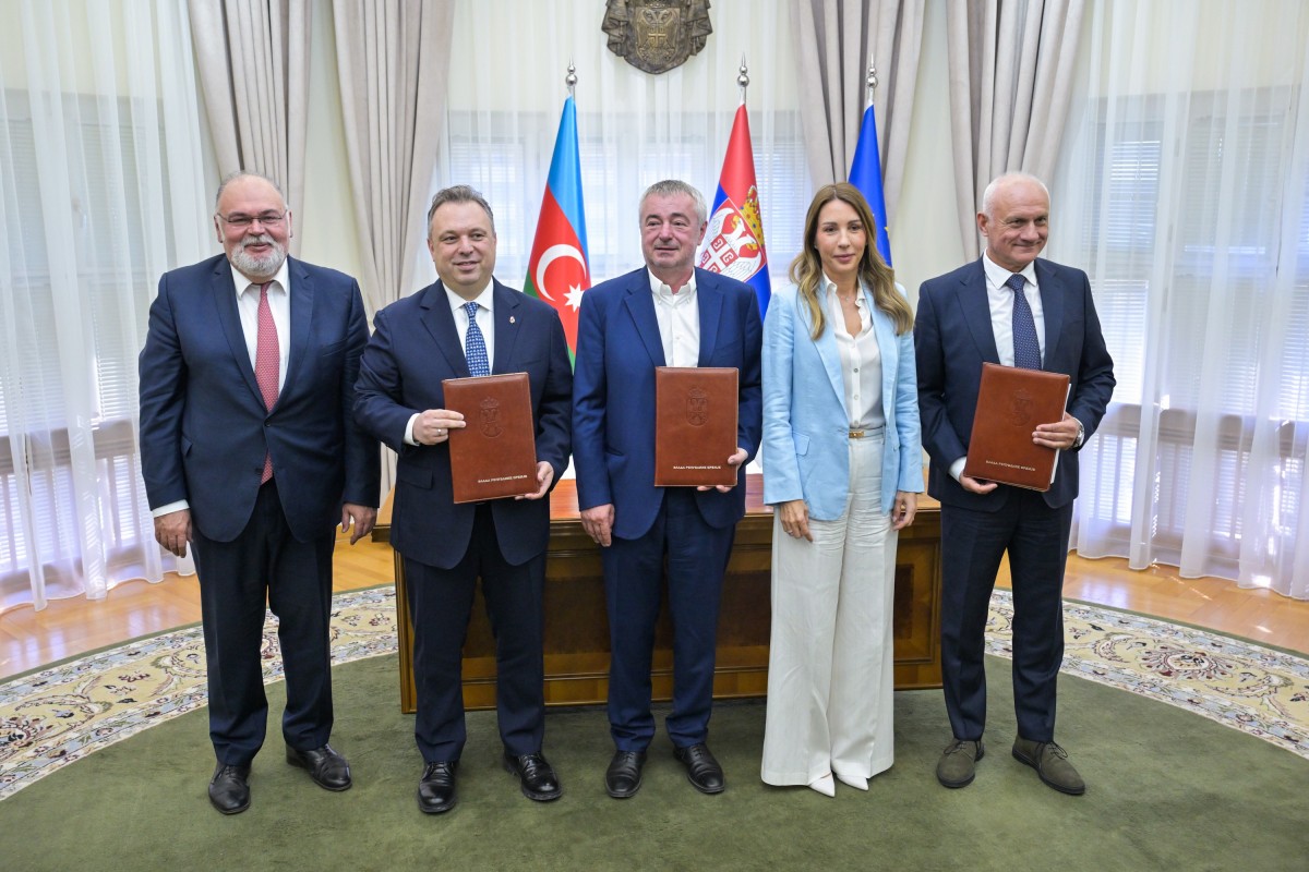 SOCAR Serbiyada 500 MVt-lıq stansiyanın tikintisi üzrə saziş imzalayıb