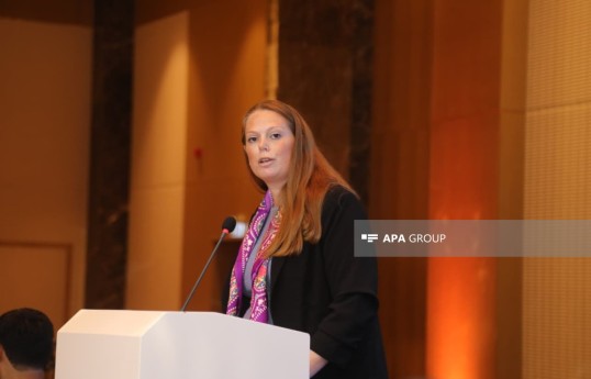 Rumsfeld Fondunun icraçı direktoru Sarah Tonucci