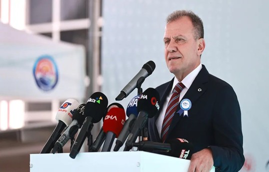 Mersin Böyükşəhər Bələdiyyəsinin sədri Vahap Seçer