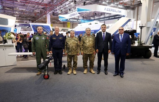 Aqil Qurbanov “ADEX-2026” sərgisində bir sıra görüşlər keçirib - FOTO 