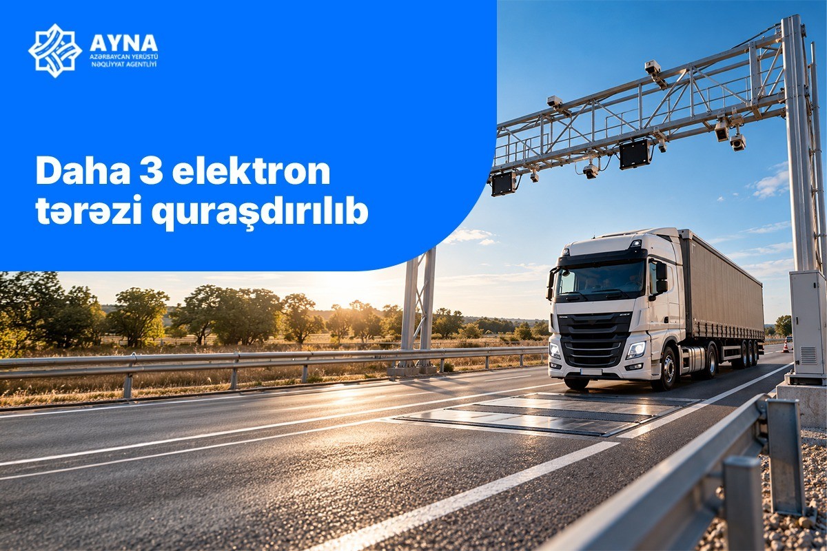 Avtomobil yollarında daha 3 elektron tərəzi quraşdırılıb