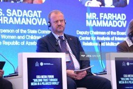 AQEM çərçivəsində “Azərbaycan sədrliyi: Təşəbbüslər, Əməkdaşlıq, Nəticələr” panel sesiyası keçirilib - FOTO 