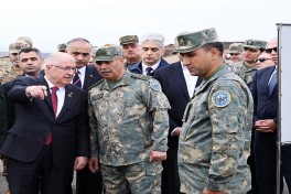 Xocavənddə Azərbaycan-Türkiyə-Özbəkistan birgə hərbi təliminin "Yüksək Səviyyəli Müşahidəçi Günü" keçirilir - VİDEO 