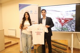 Xankəndidə mina təhlükəsinə dair yekun maarifləndirmə təlimləri keçirilib - FOTO 