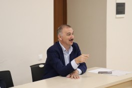 Xankəndidə mina təhlükəsinə dair yekun maarifləndirmə təlimləri keçirilib - FOTO 