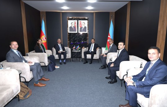 MN-in Baş direktoru “ADEX 2026” sərgisində görüşlər keçirib